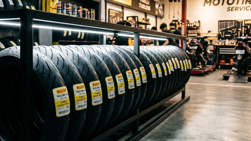 Daftar Harga Ban Motor Matic Ukuran 100/80-14 dari Berbagai Merek Populer
