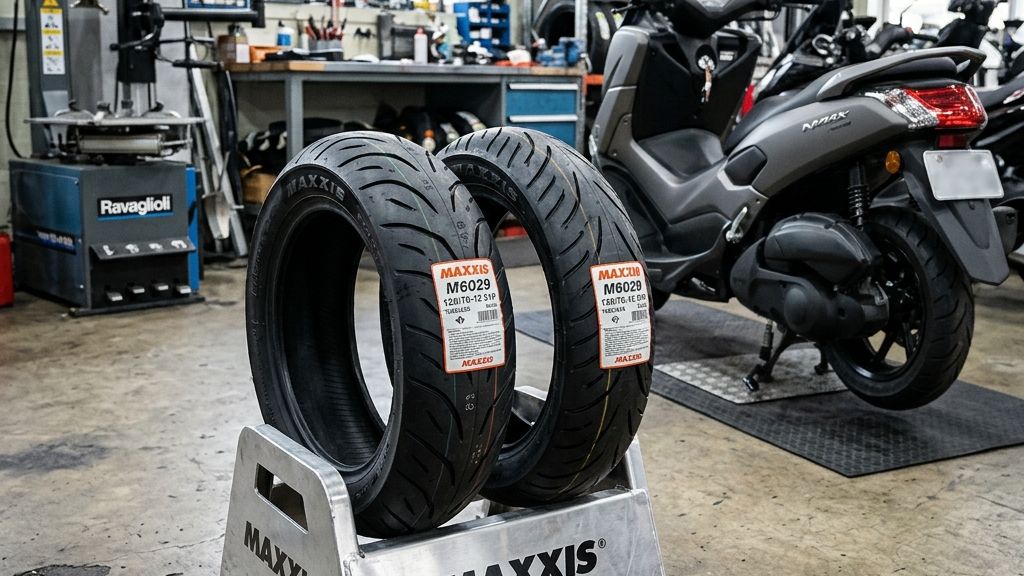 Daftar Harga Ban Maxxis M6029 Ring 12 Tubeless untuk Motor Matic Gemoy